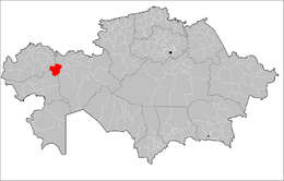 Distretto di Ojyl – Localizzazione