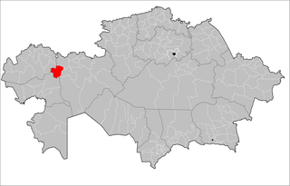 Oiyl District District in Aktobe Region, Kazakhstan