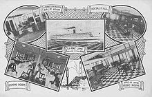 1928 postcard promoting the Baltimore Steam Packet Co packet boats Old Bay Line card2.jpg