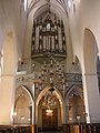 Il grande organo ottocentesco.