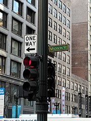 Sign - One Way Street