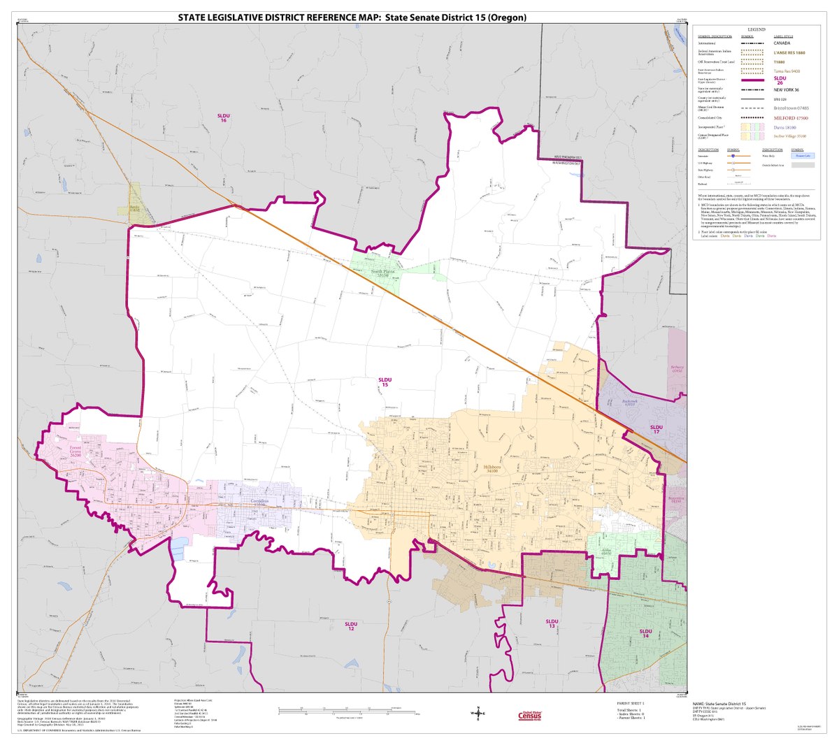 Oregon S 15th Senate District Wikipedia