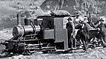 Orenstein & Koppel No 6519 of 1913, 610mm 0-4-0WT 10hp built for Decauville. South Australian Irrigation and Reclamation Department working at Pompoota on the River Murray (Les Howard collection, LRRSA Light Railways, No 24).jpg