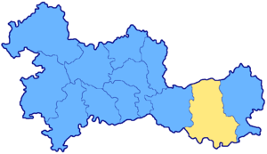 Ливенский уезд на карте