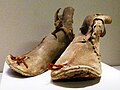 Oxhide boots. Loulan, Xinjiang. Early Han 220 BCE - 8 CE.jpg