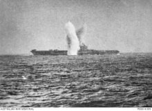 Kamikaze attack on Illustrious on 6 April