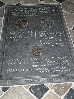 1533-1558 Anna Van Egmond: Eerste vrouw van Willem van Oranje, ook bekend als Anna van Buren