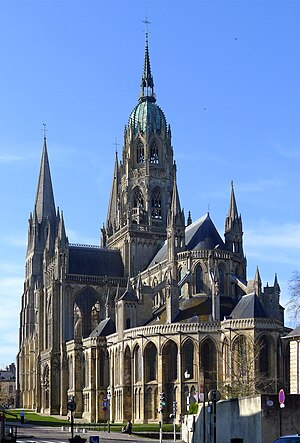 Cathédrale Notre-Dame De Bayeux: Localisation, Historique, Description