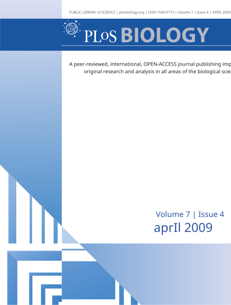 Ficheiro:PLoS Biology cover April 2009.svg