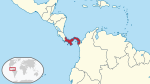 Panama in its region.svg