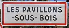 Panneau Entrée Pavillons Bois Avenue Franklin - Les Pavillons-sous-Bois (FR93) - 2021-04-02 - 1.jpg