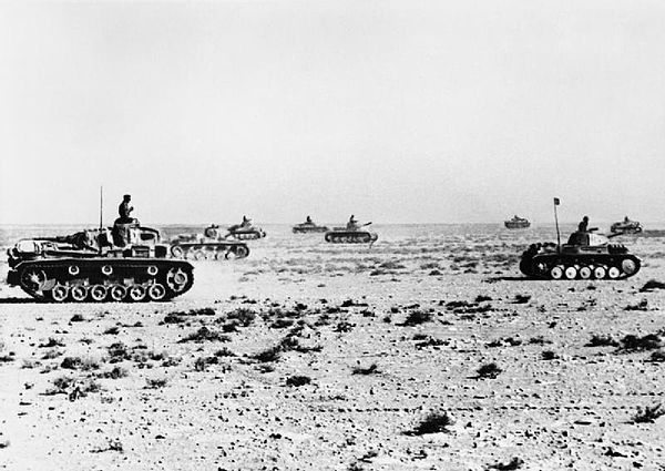 German Panzers at Tobruk, June 1941. Closed up during the war, Chartwell remained Churchill's bolthole at times of crisis