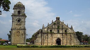 Saint Augustine Church (Paoay, Luzon, Philippines), begun in 1694[99]