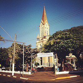 Katholieke kerk in Santa Cruz das Palmeiras