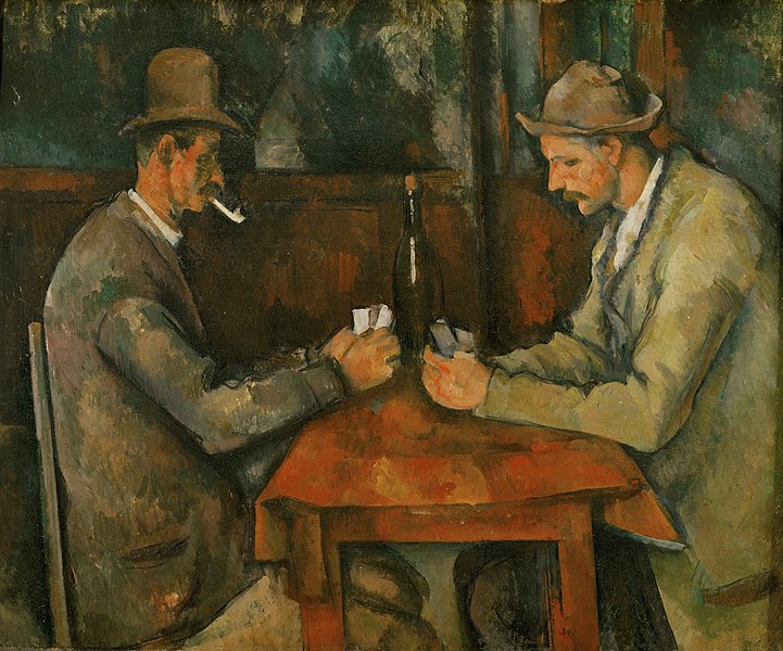 File:Paul Cézanne - Les Joueurs de cartes.jpg