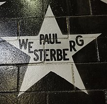 Westerberg's star on the outside mural of Minneapolis nightclub First Avenue Paul Westerberg - First Avenue Star.jpg