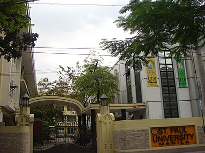 How to get to St. Paul University Manila with public transit - About the place