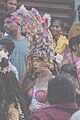 People with Tribal costumes at Yanamalakuduru Shivaratri celebrations 07