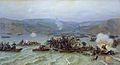 La Traversée du Danube de l'armée russe (1883), Musée d'histoire militaire de Saint-Pétersbourg