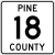 Pine County 18 Rute MN.svg