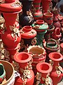 Decorated earthen pots, Dhaka, by Niloy