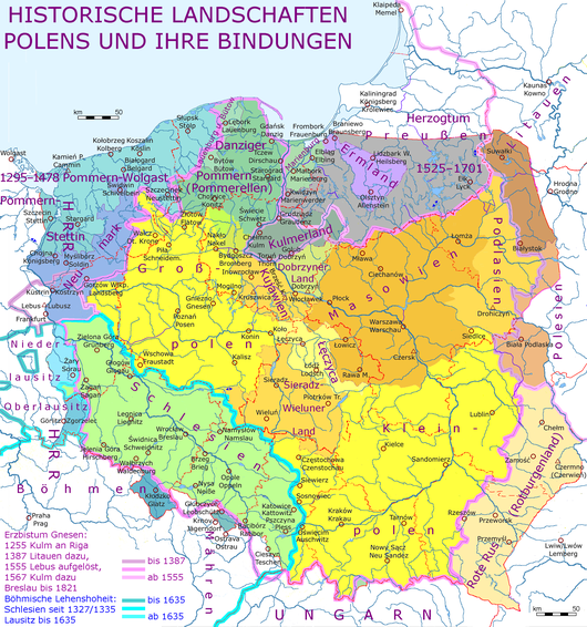 landkarte polen auf deutsch Geschichte Polens Wikipedia landkarte polen auf deutsch