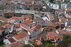 Vista de Pombal desde o seu castelo