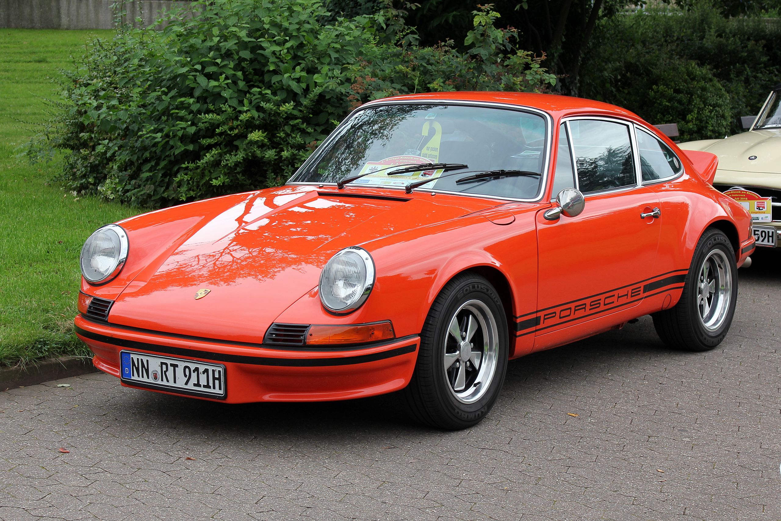 File:Porsche 911 Carrera RS, Bj. 1972-73, Front (2016-07-02 02 Sp).JPG -  Wikimedia Commons