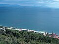 Veduta dal Monte Nuovo: le strutture sommerse di Portus Julius