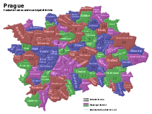 Map of Prague cadastral areas and administrative districts Prague districts en.svg