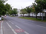 Praha - Letňany, Beranových, cyklotrasa A27