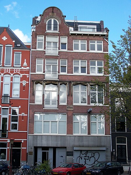 File:Prinsengracht 783 and 785 across.JPG