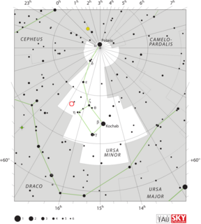 RW Ursae Minoris Nova that appeared in 1956