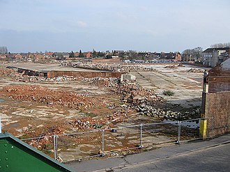 The museum site, cleared for development Razed to the ground - geograph.org.uk - 1776793.jpg