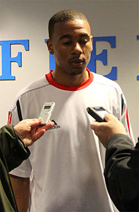 Reggie Lambe is Bermuda's most capped player with 52 appearances. Reggie Lambe - photo by Djuradj Vujcic.jpg