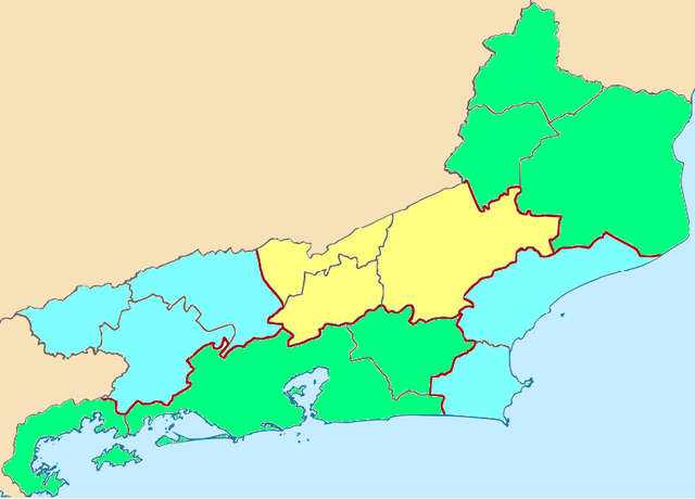 Locations in Região Geográfica Intermediária do Rio de Janeiro