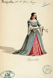 Reginella, figurino di artista ignoto per Reginella (1871) - Archivio Storico Ricordi ICON007392.jpg