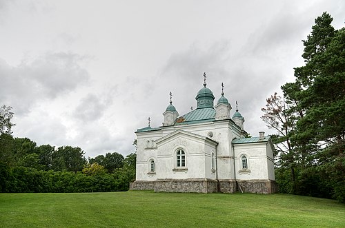 Reomäe Püha Andrease kiriku lõunakülg