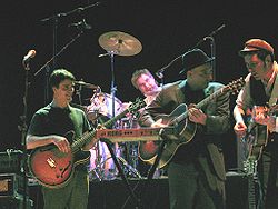Реостатика (2007) Слева направо: Тим Веселы, Майкл Филлип Воевода, Дэйв Бидини, Мартин Тиелли