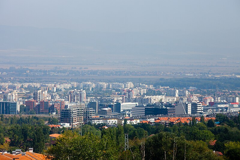 File:Ride with Simeonovo Cablecar to Aleko, view to Sofia 2012 PD 021.jpg