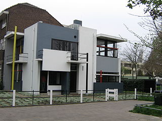 Rietveld-Schröder-talo on yksi parhaista säilyneistä de stijl -arkkitehtuurin edustajista.