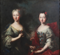 Ritratto di "Maria Anna Gioseffa" e di Anna Carlotta di Lorena - Racconigi.png