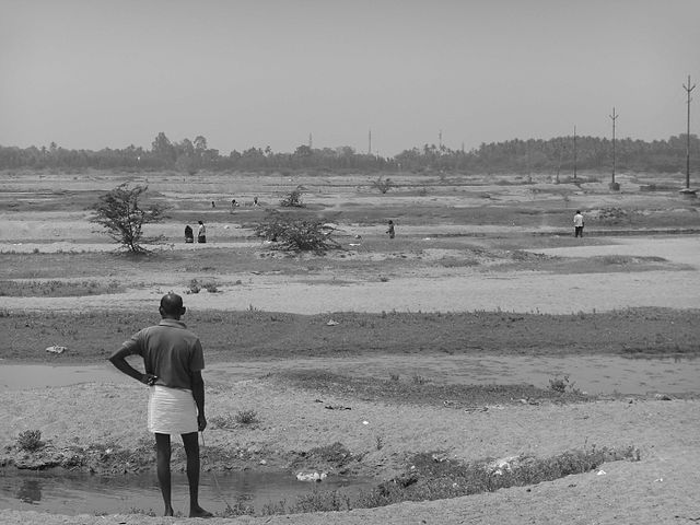 Image: River kaveri in musiri,tamilnadu