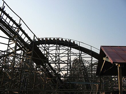 Roar: Discovery Kingdom's former Wooden Roller Coaster, now the Joker an RMC hybrid