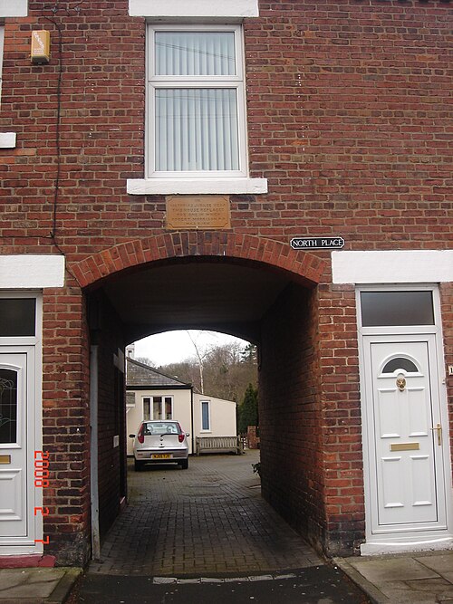 Morrison's birthplace in Bullers Green near Morpeth, Northumberland, England