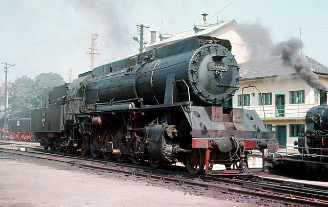 The Malaxa Prime, a Romanian-made steel-wrought locomotive