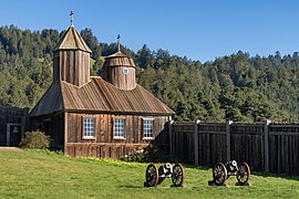 Russian chapel at Fort Ross (2016)