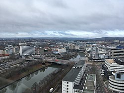 Saarbrücken: Hallintoalueen pääkaupunkina, Ystävyyskaupungit, Väkiluvun kehitys