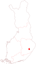 Location of Savonranta