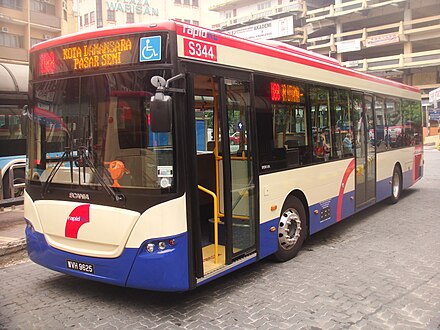 RapidKL bus